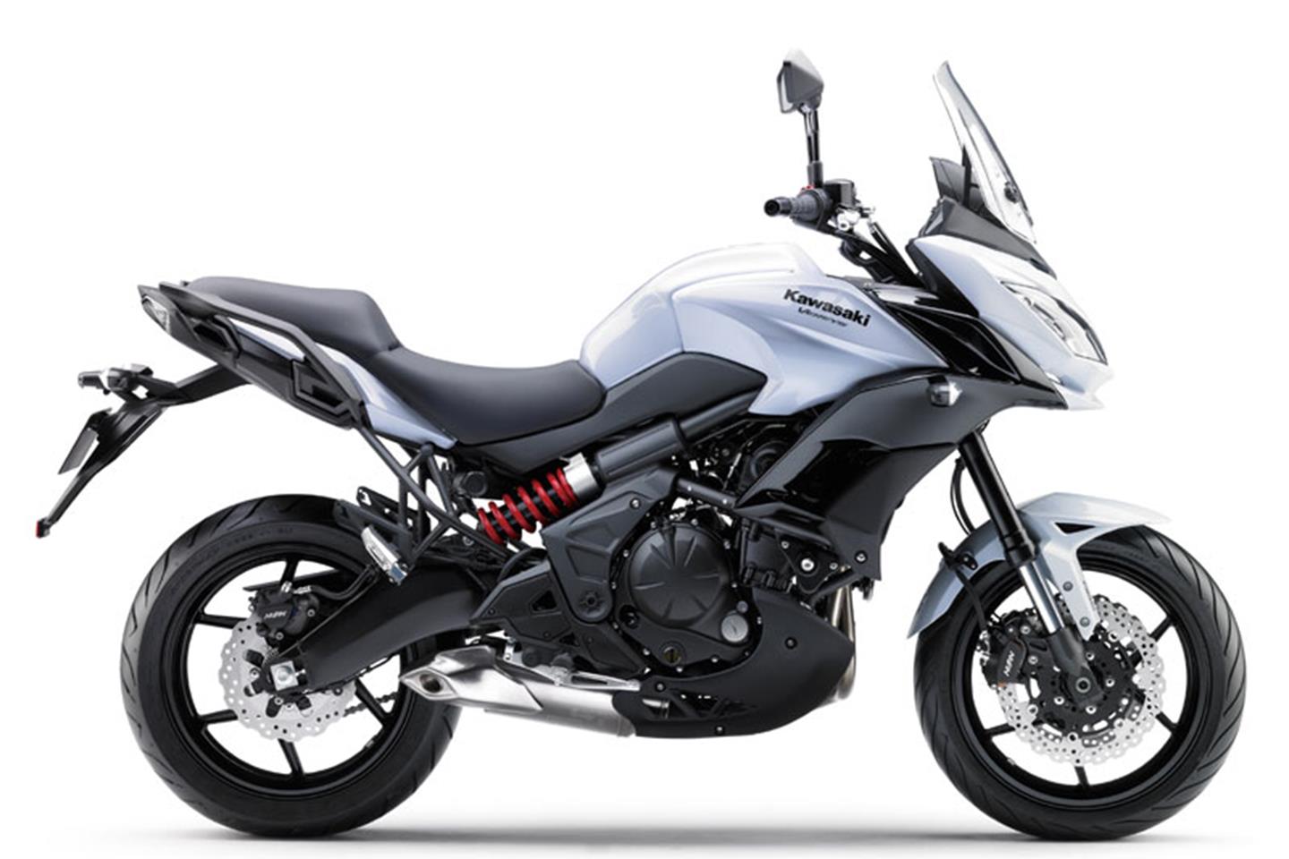 Esta vista lateral muestra el motor Kawasaki Versys 650 Esta vista lateral muestra el motor Kawasaki Versys 650