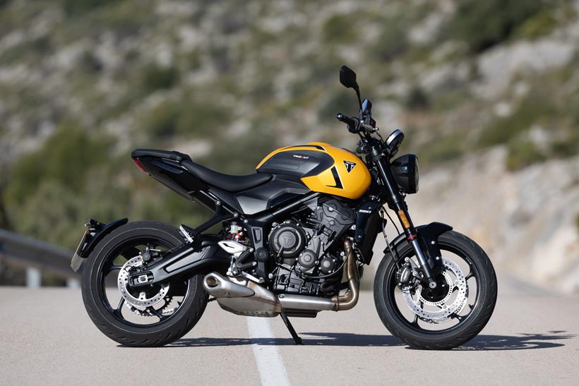 2026 Triumph Trident, side on profile