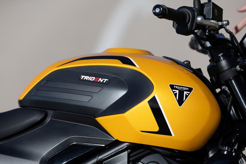 2026 Triumph Trident 660, updated fuel tank shape