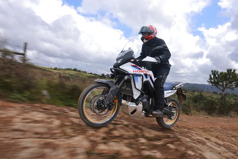 2026-on Honda XL750 Transalp E-Clutch off-road in Portugal