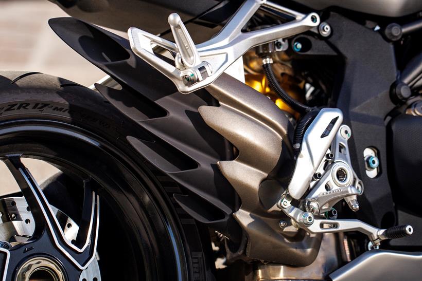 2026-on QJMotor SRK 921 RR exotic four hole exhaust
