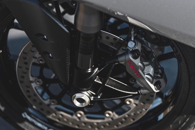 2026-on Norton Manx R Signature front brake and forks