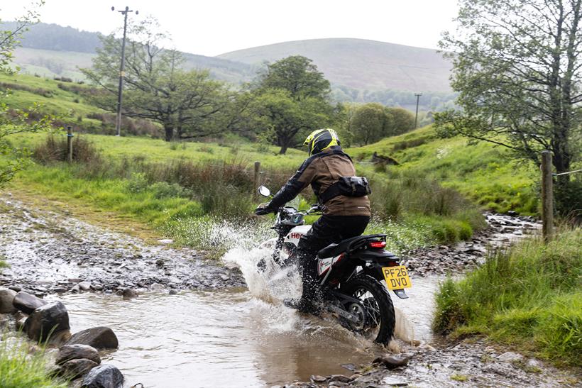 2026-on Hero xPulse 200 Pro taking to the water