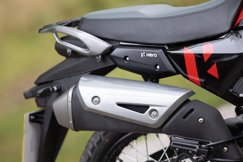 2026-on Hero xPulse 200 Pro exhaust detail