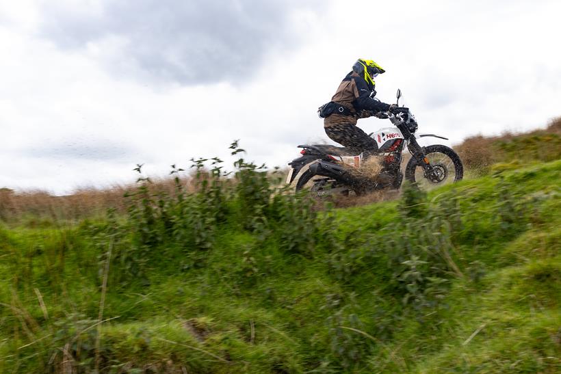 2026-on Hero xPulse 200 Pro chugging up hill