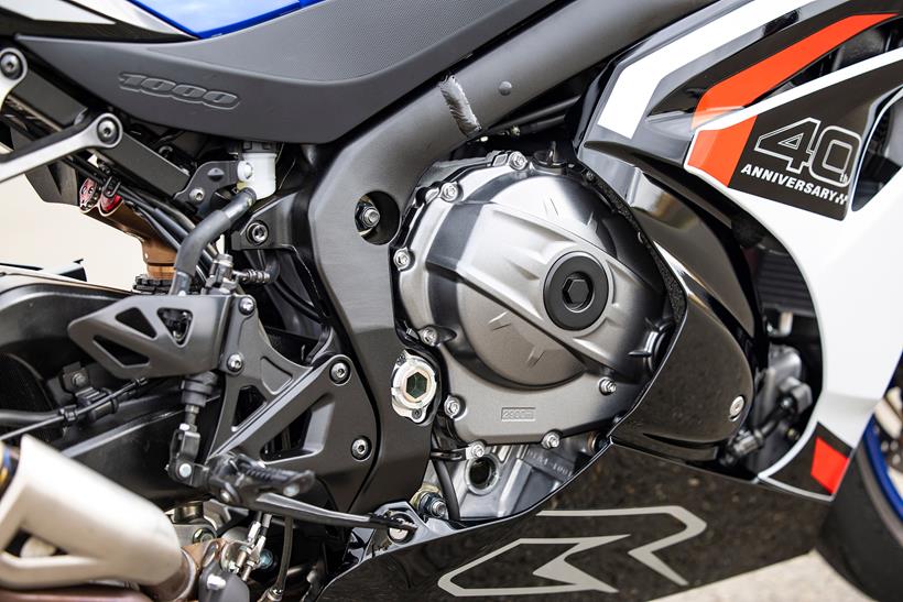 2026 Suzuki GSX-R1000R engine detail right side