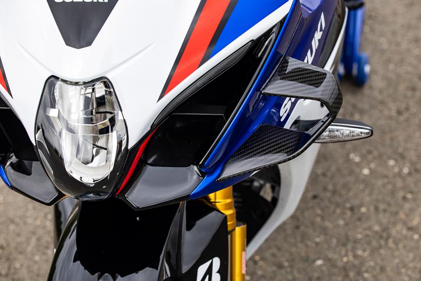 2026 Suzuki GSX-R1000R winglet detail