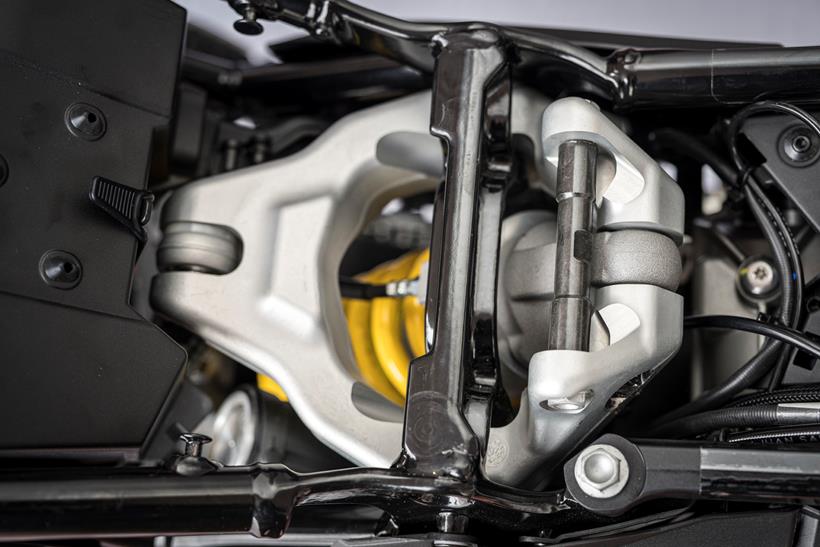 2026-on Ducati DesertX shock linkage