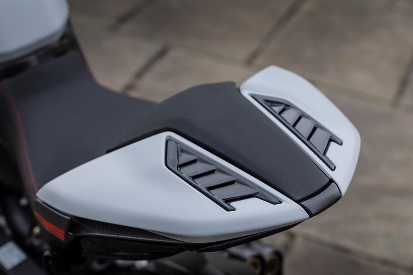 2026-on Ducati Diavel V4 RS rear cowl detail