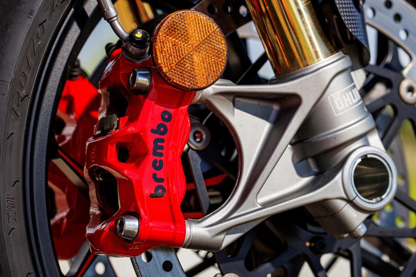 2026-on Ducati Multistrada V4 RS, front brake calipers