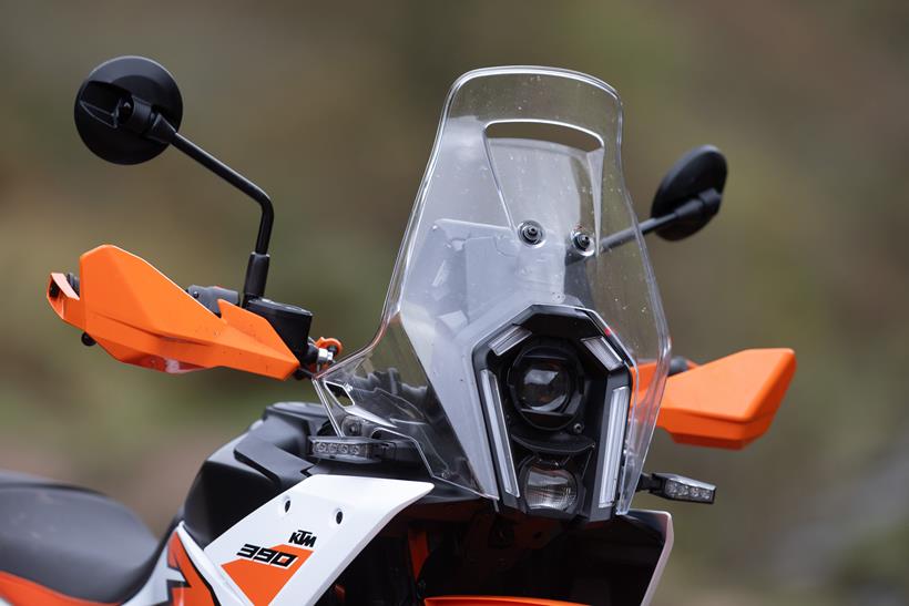 2025-on KTM 390 Adventure R detailed pic of styling