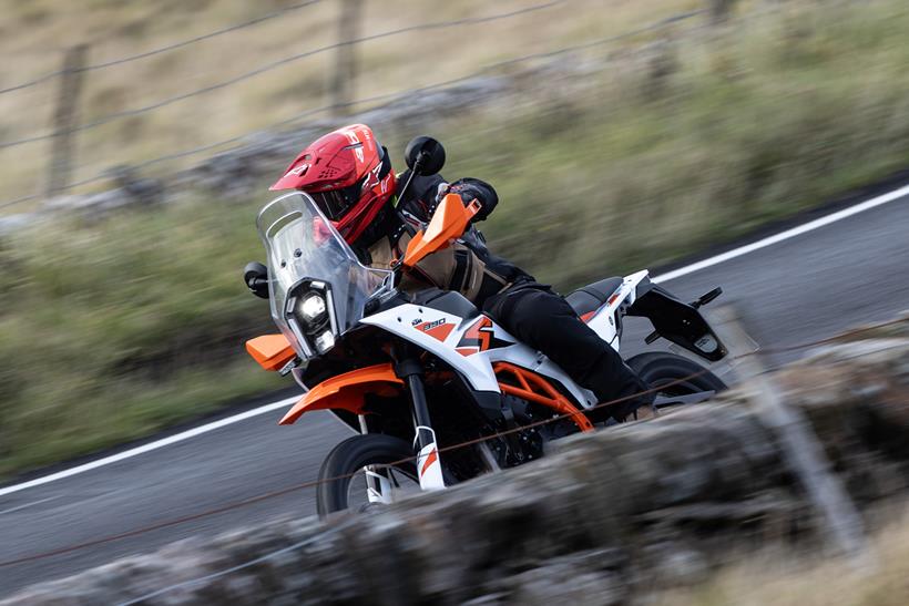2025-on KTM 390 Adventure R on road