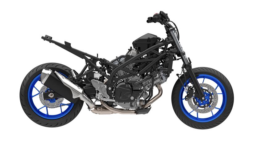 2026-on Suzuki SV-7GX chassis detail