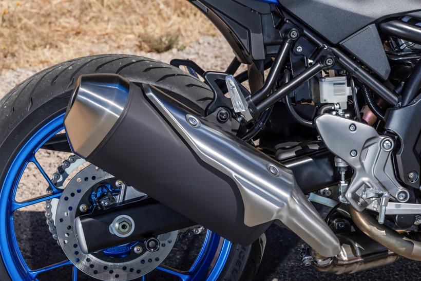 2026-on Suzuki SV-7GX rear tyre and wheel