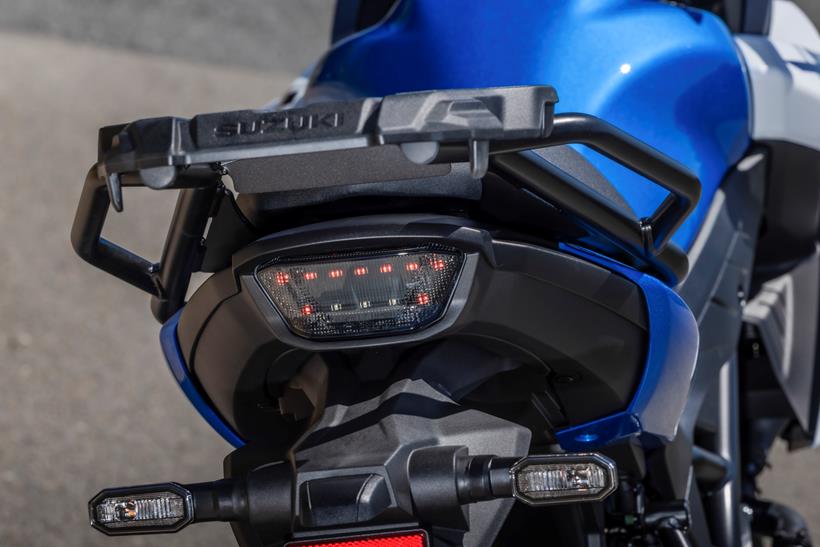 2026-on Suzuki SV-7GX rear detail and seat