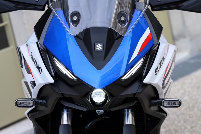 2026-on Suzuki SV-7GX headlight detail