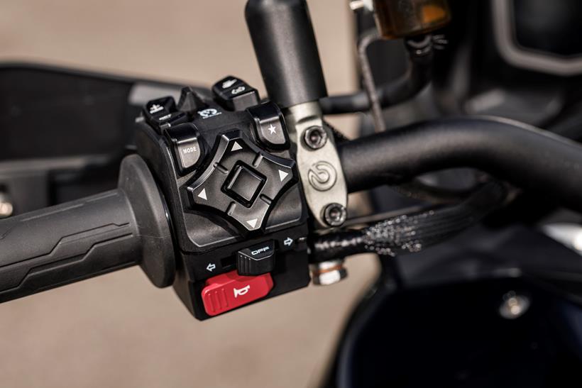 2026-on Moto Morini X-cape 1200 left hand switch gear