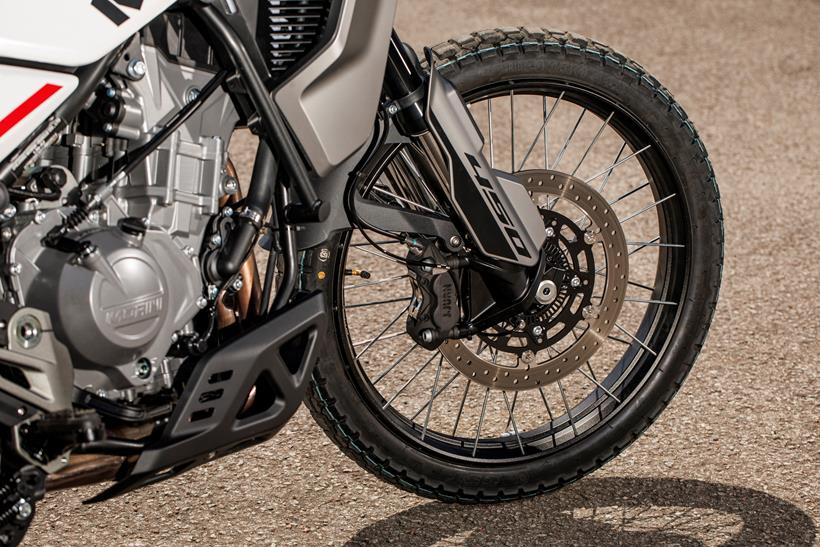 2026-on Moto Morini ALLTRHIKE 450 front wheel and brake