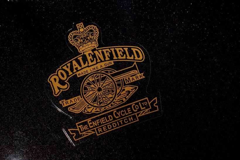 2026-on Royal Enfield Bullet 650 detailed touches, period-correct stickers
